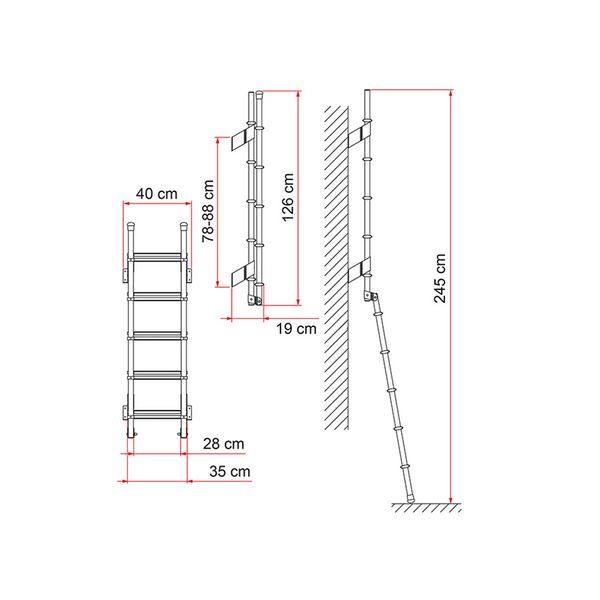 Fiamma Ladder Deluxe 5D