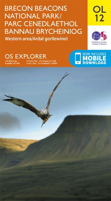 Brecon Beacons National Park - Western Central Area Explorer Leisure Map 12