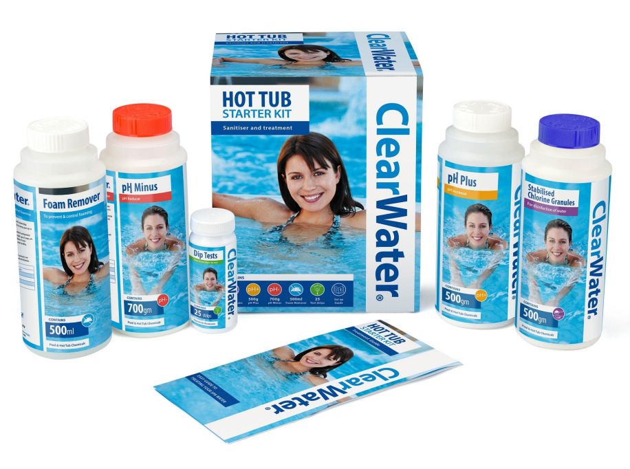 Clearwater Hot Tub Chemical Starter Kit