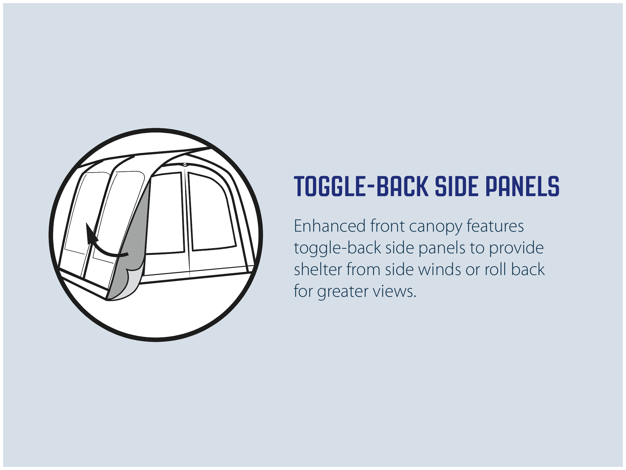 Toggle Back Sides