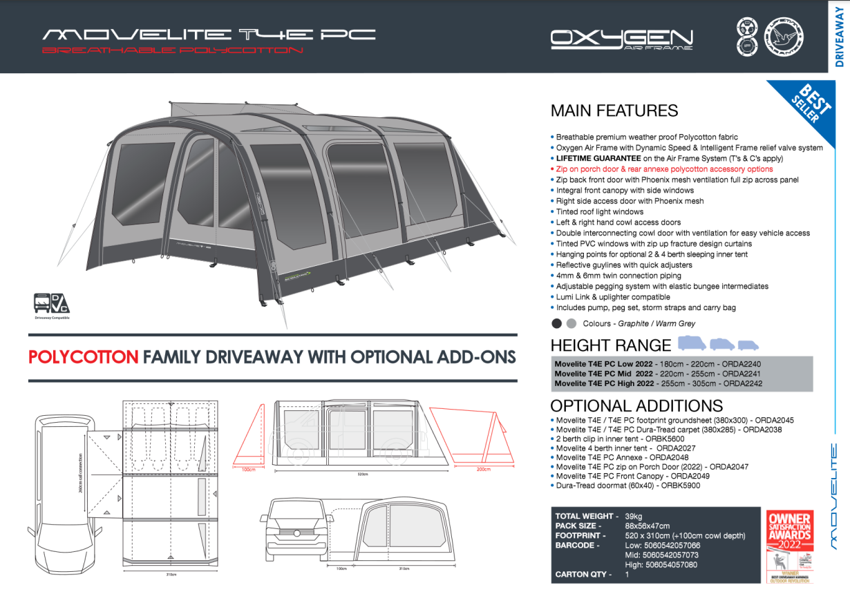 Outdoor Revolution T4E PC